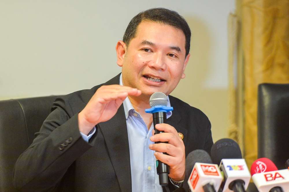 Economy Minister Rafizi Ramli said that should such a move arise, any decision to lower fuel prices would rest with the Ministry of Finance since the matter involved subsidies. — Picture by Shafwan Zaidon