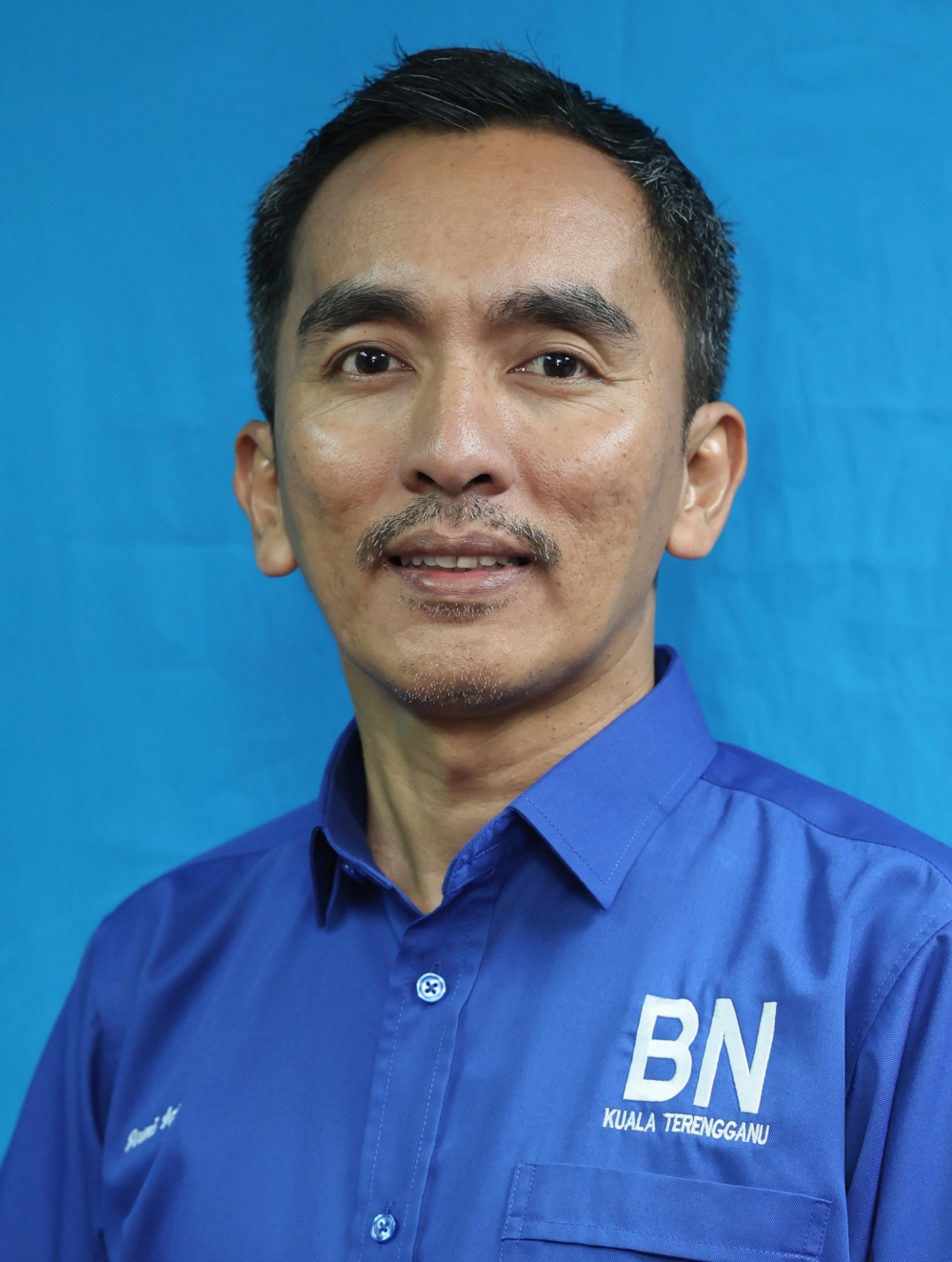 Kuala Terengganu Umno division deputy chief Armi Irzan Mohd described his selection as the Barisan Nasional candidate for the Bandar seat in the Terengannu state election as creating history. — Bernama pic