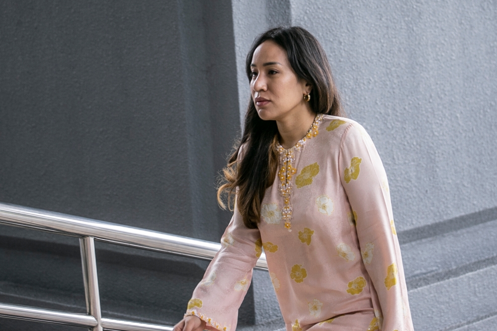 Datuk Seri Najib Razak's daughter Nooryana Najwa said her father was not involved with the ‘What does Bossku want?’ programme. — Picture by Hari Anggara