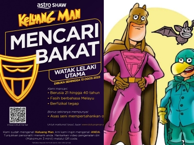 Astro Shaw confirms live action Keluang Man in pre-production, open audition call for titular character - Vimarsana News