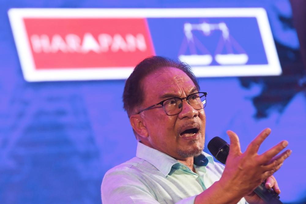 Prime Minister Datuk Seri Anwar Ibrahim said the strength of these two parties was crucial to ensuring victory in the coming state elections. — Bernama pic