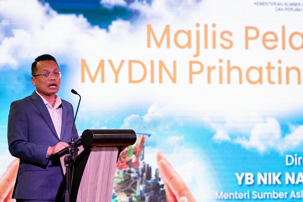 Minister Nik Nazmi Nik Ahmad said once it comes into force, the EECA bill will be a hallmark legal and regulatory framework for promoting energy efficiency in the country. — Bernama pic 