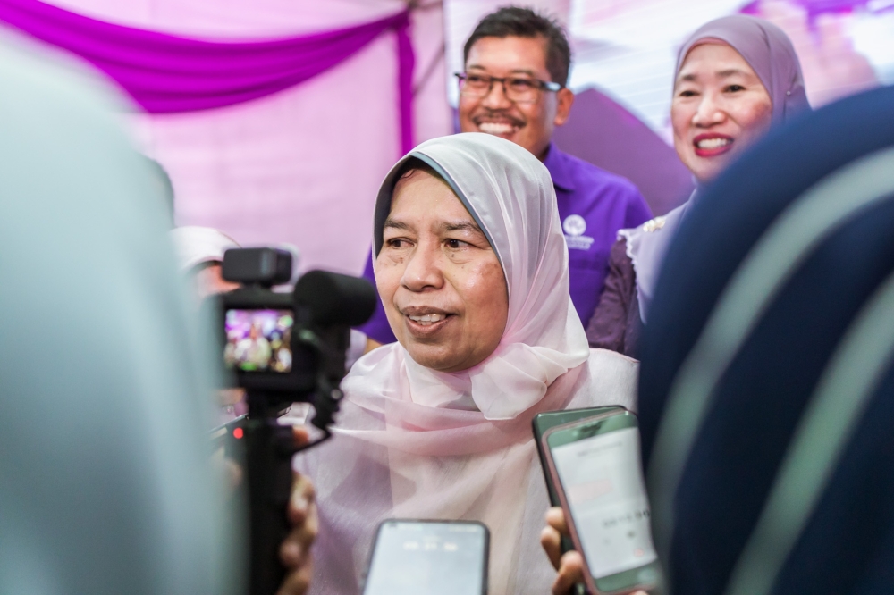 The former Ampang MP did not dismiss the possibility of joining the party, but only if she is allowed to use the platform to promote racial diversity. — Picture by Firdaus Latif 