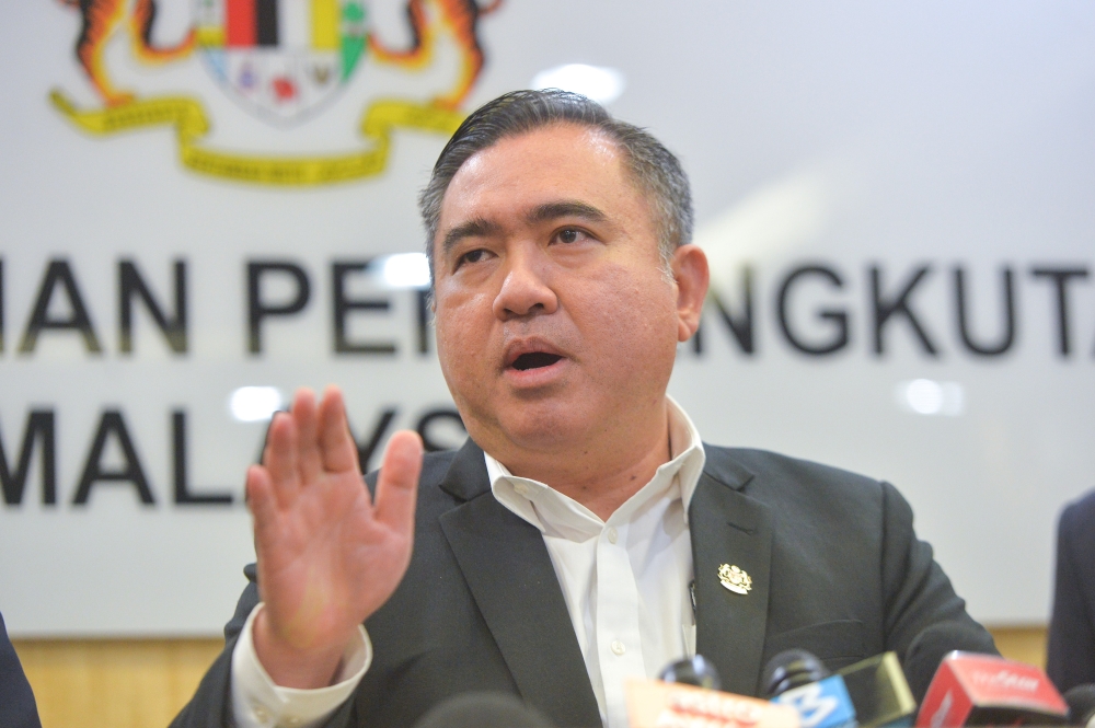 Transport Minister Anthony Loke said the ministry intends to make the Swettenham Pier Cruise Terminal (SPCT) as the home port for the cruise industry in an effort to bring more tourists to Penang. — Picture by Shafwan Zaidon