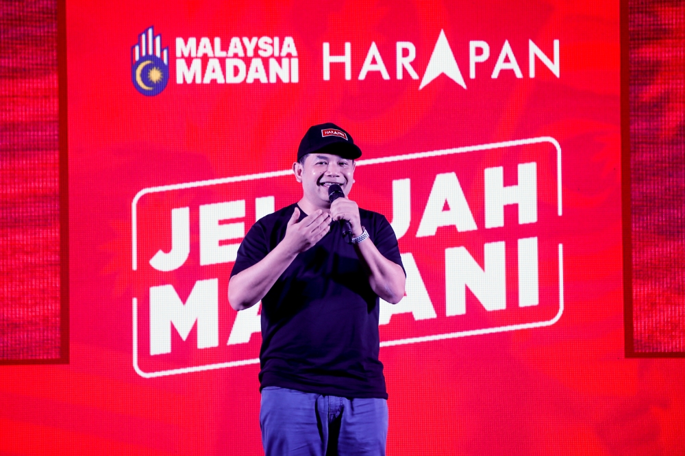 PKR deputy president Rafizi Ramli is confident that Unity Government states will provide more votes in the coming polls. — Photo by Hari Anggara