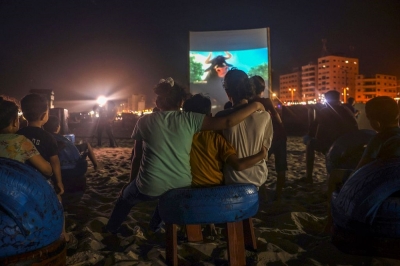 Gaza open-air cinema a breath of fresh air for Palestinians - Vimarsana News