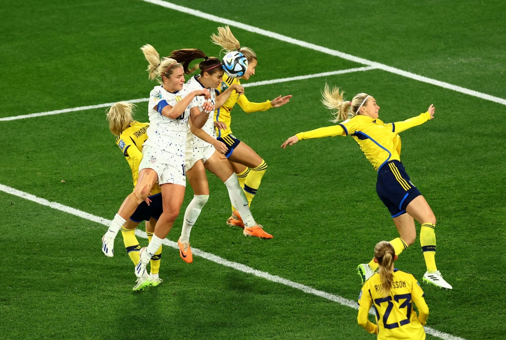 The eyes of the sporting world are on Australia and New Zealand, as the best women in football compete for glory at the Fifa Women’s World Cup. — Reuters pic