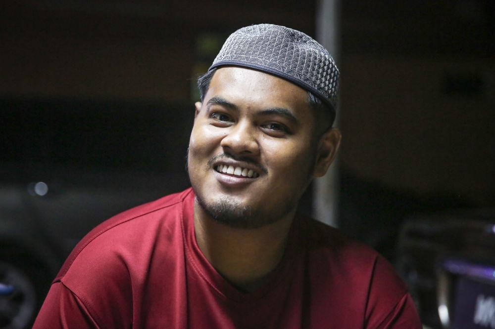 Muhamad Danial Syazwan Abdullah 23 speaks to Malay Mail during an interview at Kampung Hujung Bandar in Sik, Kedah, August 7, 2023. — Picture by Yusof Mat Isa
