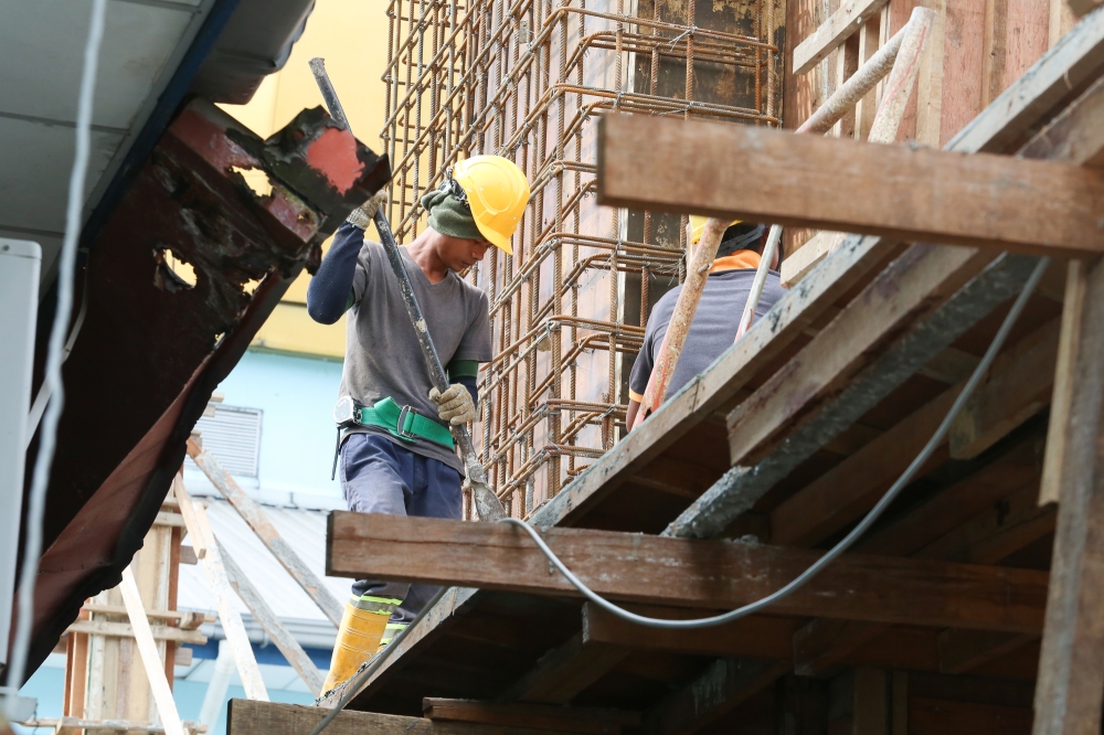 According to the Department of Statistics Malaysia, Malaysia’s construction sector rose 8.1 per cent year-on-year in the value of work done in the second quarter of 2023 (2Q 2023) to record a total of RM32.4 billion. ― Picture by Choo Choy May .