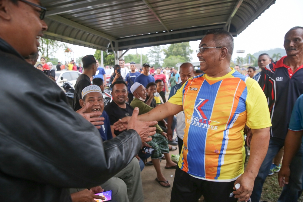 Caretaker Kedah Menteri Besar Datuk Muhammad Sanusi Md Nor is facing a defamation lawsuit over his remarks in an August 2 speech in relation to land in Selangor. — Picture by Yusof Mat Isa