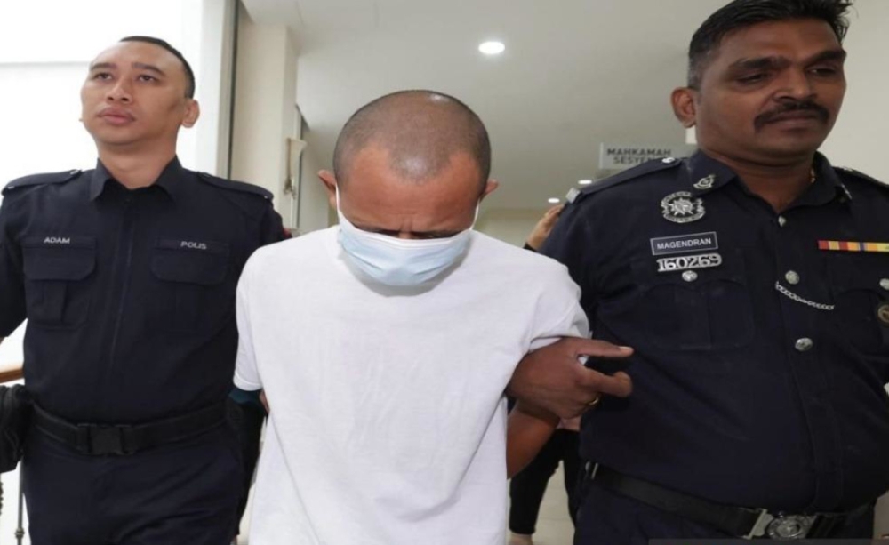 The 53-year-old accused will have to serve a 42-year prison sentence after Judge Abu Bakar Manat ordered the sentences for all rape and sexual offences to run concurrently from the date of his arrest on July 10 and will receive the maximum legal limit of 24 whippings. — Picture from Twitter/Bernama 
