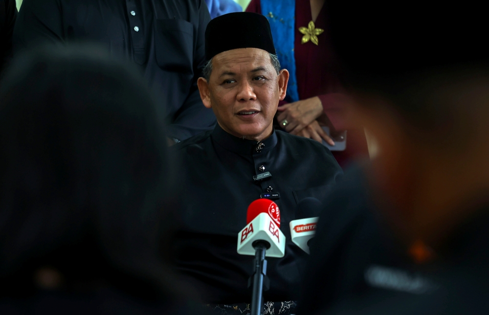 Menteri Besar Datuk Seri Aminuddin Harun said discussions could be held as early as tomorrow, before the list of Exco members is finalised and announced but what is certain is that it will be a blend of old and new faces. — Bernama pic