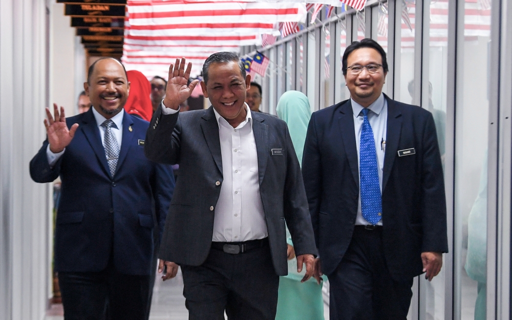 Menteri Besar Datuk Seri Aminuddin Harun said the councillors’ job scopes will also be enhanced to ensure the state administration is run smoothly and efficiently. — Bernama pic   