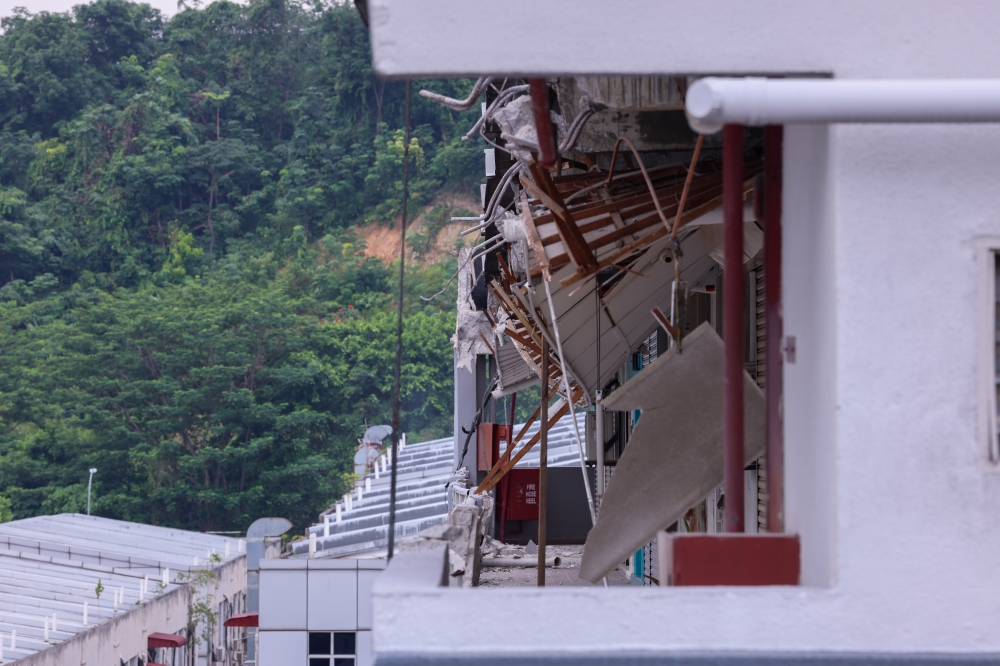Brickfields district police chief ACP Amihizam Abdul Shukor said checks had been carried out by the Fire and Rescue Department on every floor of the building and confirmed that no victims were involved. — Bernama pic 