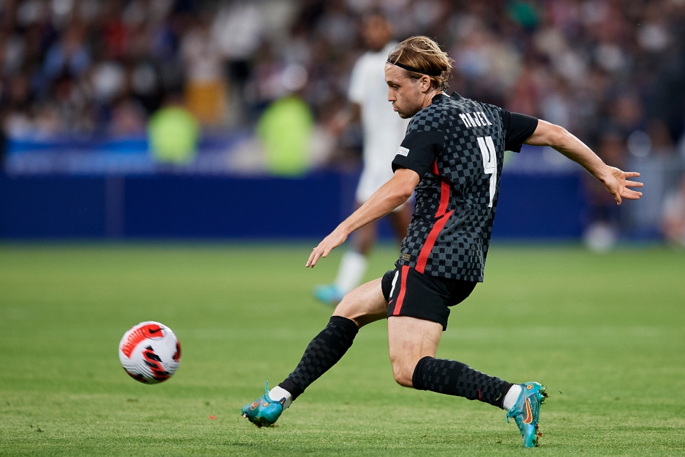 Lovro Majer, 25, played 62 times for the Ligue 1 side, scoring six goals and helping them to qualify for the Europa League twice. — NurPhoto pic via Reuters 