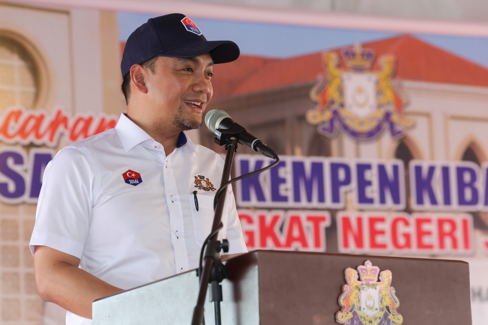 Johor Menteri Besar Datuk Onn Hafiz Ghazi said the upgrading project involved the construction of two new four-storey building blocks and the provision of an additional 150 beds for the hospital. — Bernama pic 