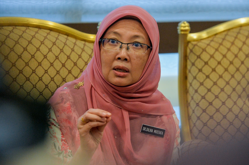 One of the aims of the national Health White Paper is to leverage public and private healthcare partnerships to enhance healthcare accessibility and efficiency, Health Minister Dr Zaliha Mustafa has reportedly said. — Picture by Miera Zulyana
