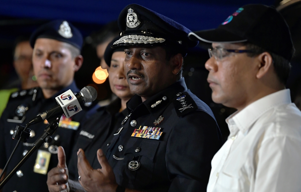Selangor police chief Datuk Hussein Omar Khan, however, said further information including the victim’s identity will be disclosed tomorrow. — Bernama pic 