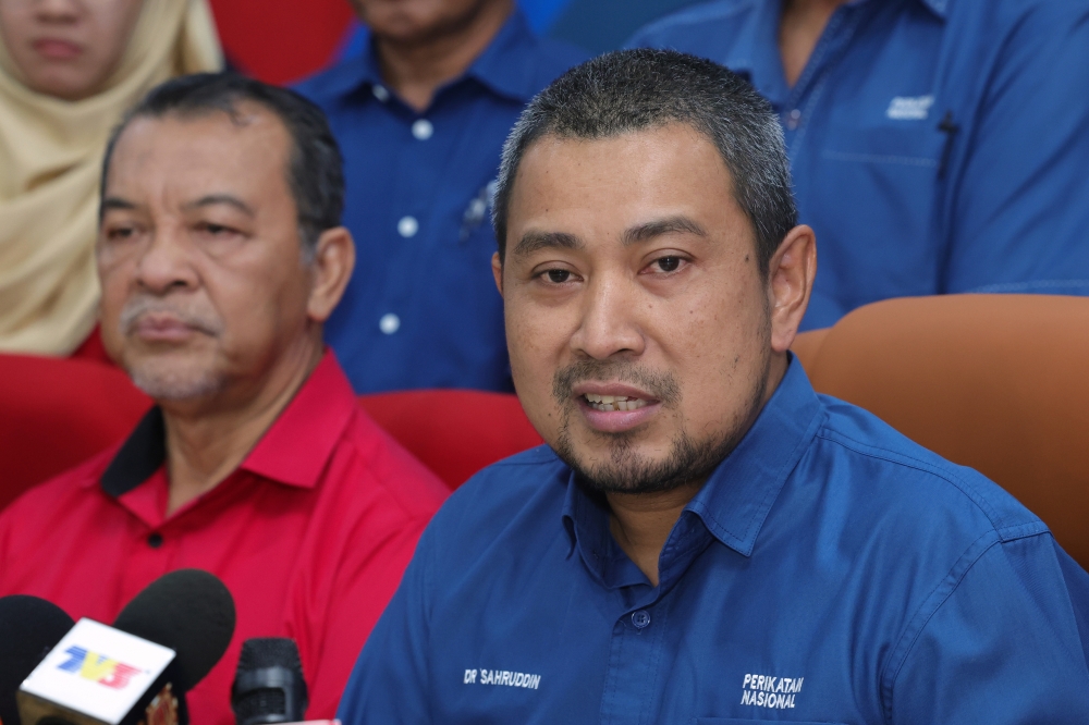 Perikatan Nasional Johor chairman Datuk Dr Sahruddin Jamal said the state PN was optimistic that there will be a wave of support for the coalition based on the people’s growing discontent with the ruling leadership. — Bernama pic