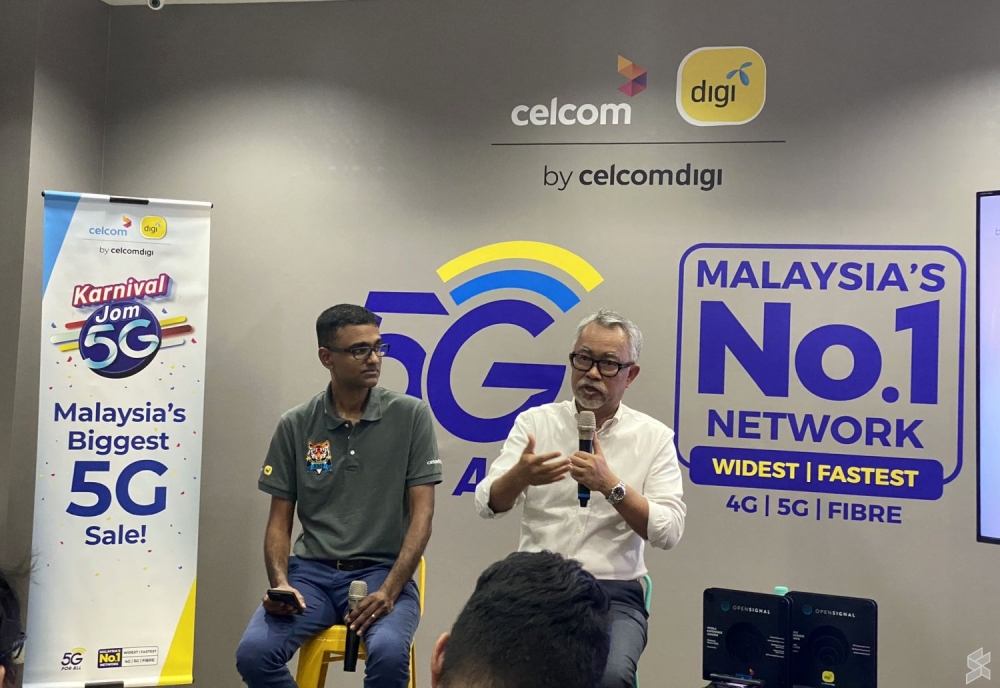 CelcomDigi CEO Datuk Idham Nawawi revealed that the divestment process for Yoodo is currently ongoing. — SoyaCincau pic