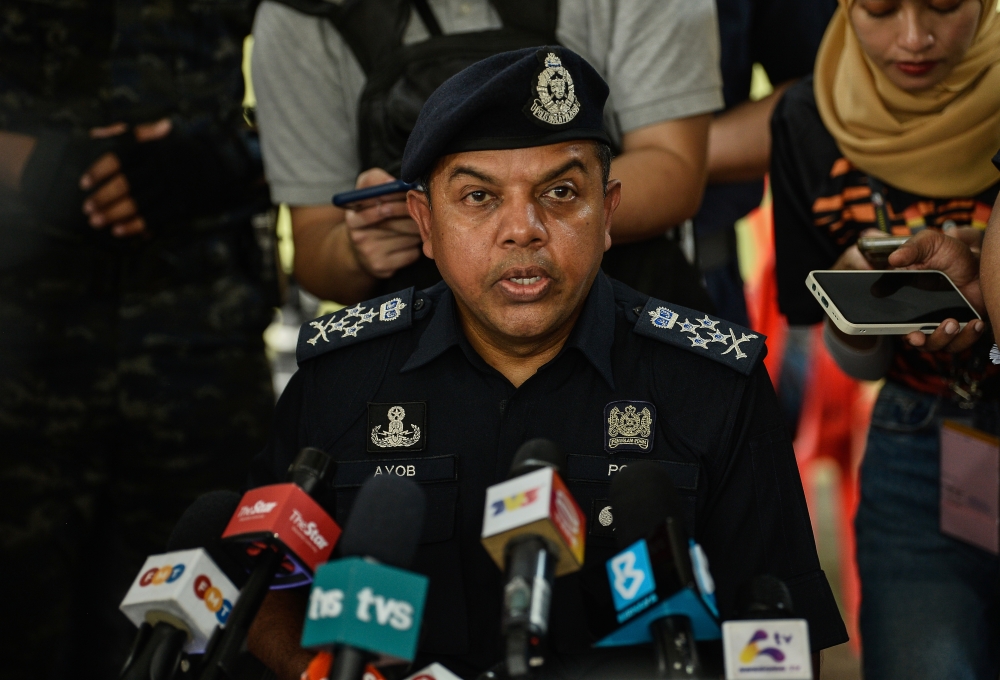 Deputy Inspector-General of Police Datuk Seri Ayob Khan Mydin Pitchay said a senior officer and 14 policemen who were arrested in a raid at an entertainment outlet in Seremban yesterday have been suspended from duty. ― Bernama pic