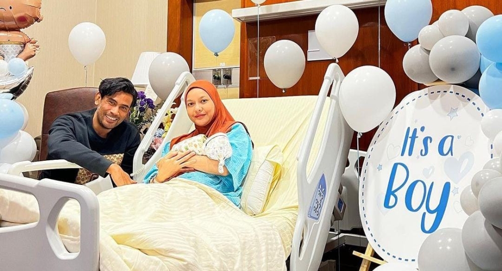 Actor Remy Ishak, who welcomed his first born with wife Ezza Yusof on July 27, decided on a classic Malay name for the child. — Picture via Instagram/remyishak