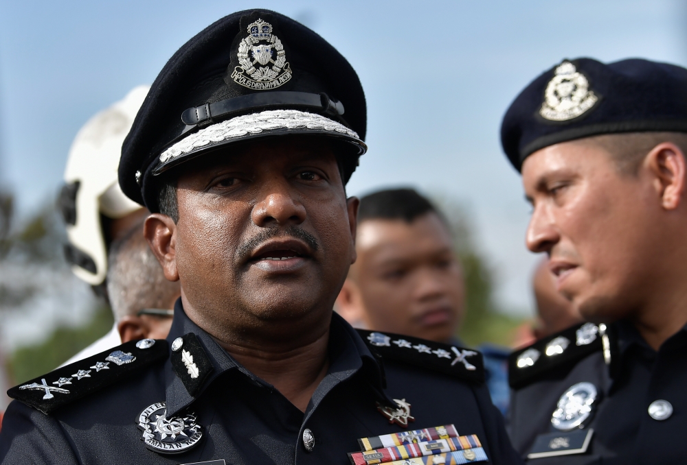 Selangor police chief Datuk Hussein Omar Khan said the police had so far recorded the statements of the three owners of the dashboard camera (dashcam) who were at the crash site. — Bernama pic 