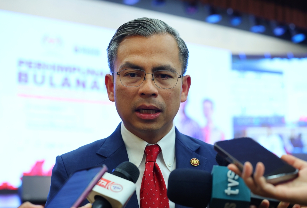 Communications and Digital Minister Fahmi Fadzil said there was a need for Malaysians to understand the preamble of the Rukun Negara. — Bernama pic 