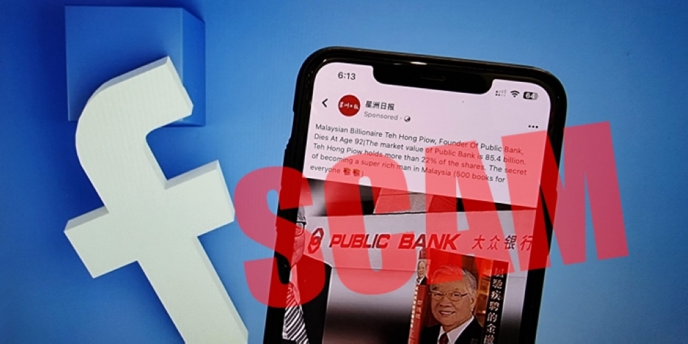 Thailand is seeking legal action to shut down Meta’s Facebook operations unless it takes action over scams that have affected more than 200,000 people.  — SoyaCincau pic