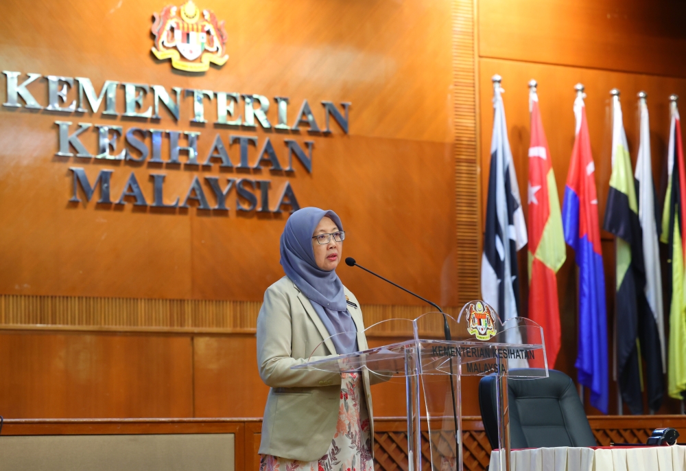 Health Minister Dr Zaliha Mustafa said apart from that, hotspot collaboration between the ministry and St John Ambulance Malaysia (SJAM), as well as the Malaysian Red Crescent (BSMM), established in 2014, will also be streamlined for the purpose. — Bernama pic 