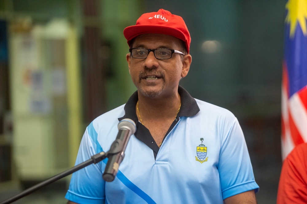 Deputy minister in the Prime Minister’s Department (Law and Institutional Reform) Ramkarpal Singh speaks at a press conference in Putrajaya August 23, 2023. —Picture by Shafwan Zaidon