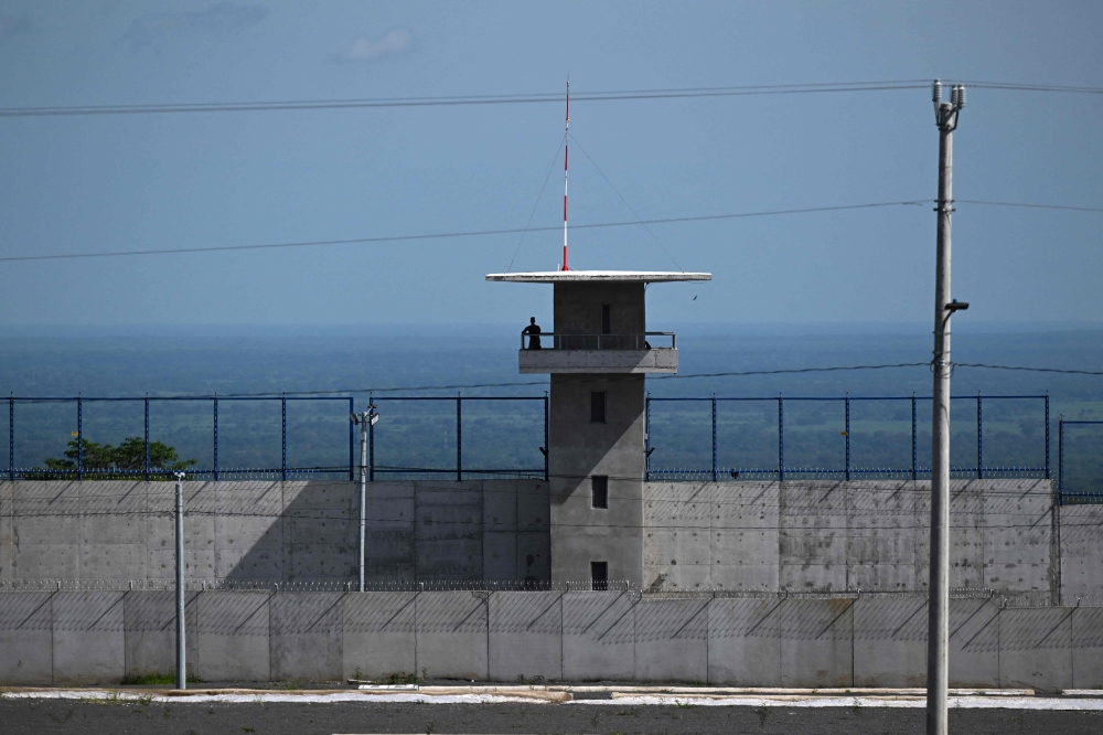 The complex is surrounded by a 2.1-kilometer concrete wall, which stands 11 metres high, in addition to electrified wire fences. — AFP pic