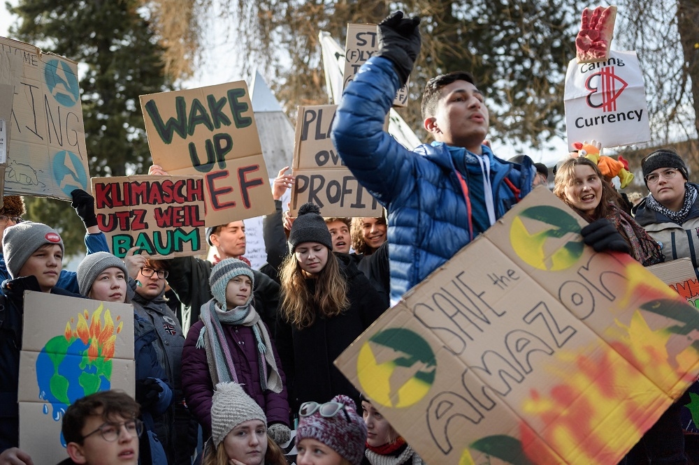 Norwegian psychologists have investigated the links between people's emotions and how they influence their climate change engagement. — AFP pic