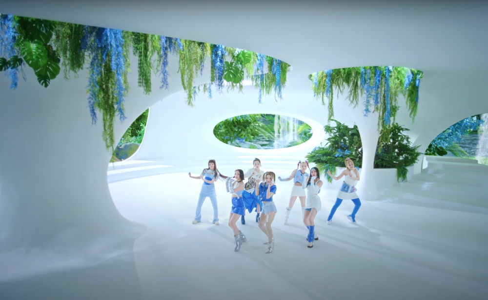 Hot group of the moment XG gets a feature on Apple Music Up Next. — YouTube screenshot