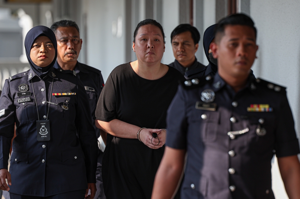 Tan I-Lyn, 39, who is also the company’s administrative manager pleaded not guilty after the charges against her were read before Judge Datin Sabariah Othman. — Bernama pic 