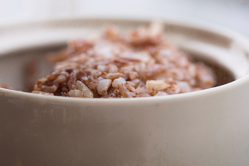 Aromatics such as garlic help to balance the soup’s flavour so that it’s not too rich.