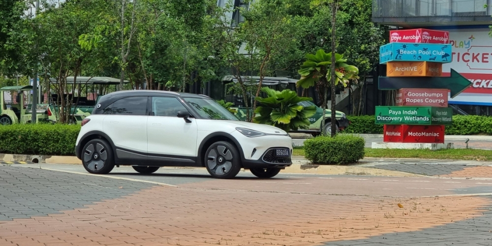 The Smart #1 is expected to launch in Malaysia in Q4 2023. — Pictures by SoyaCincau