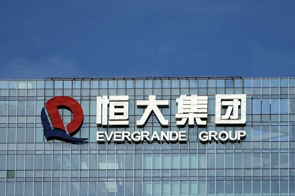 Shares in troubled Chinese property giant Evergrande resumed trading in Hong Kong today after the company was suspended for 17 months for not publishing its financial results. ― Reuters pic