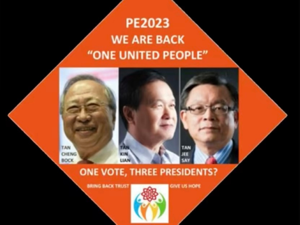 A screenshot of a promotional material used on Tan Kin Lian's YouTube channel. ― TODAY pic