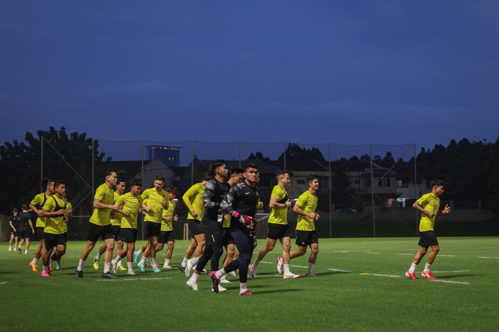 The Harimau Malaya squad has registered four consecutive wins in international friendlies but all those matches were played on home turf. — Bernama pic