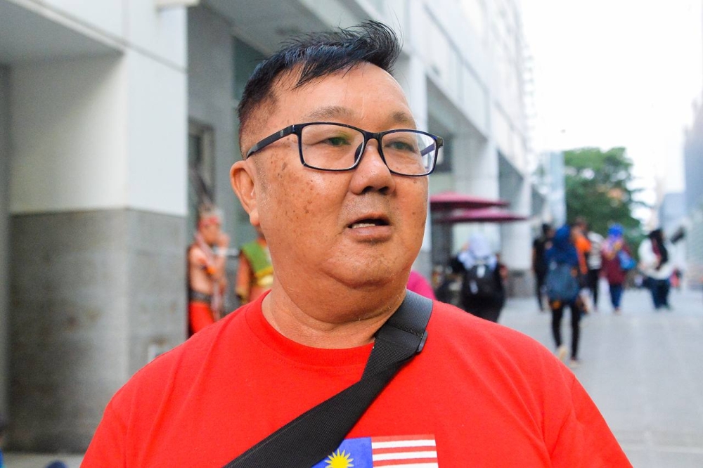 Lim Teck Long attends the Merdeka Day parade in Putrajaya August 31, 2023. ―  Picture by Miera Zulyana