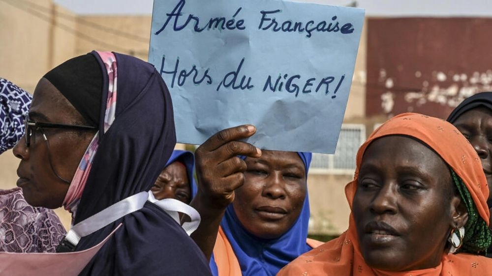 Relations between Niger and France have deteriorated since President Mohamed Bazoum, a close ally of France, was toppled in a coup. — AFP pic