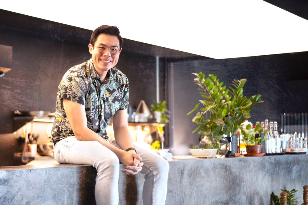 Ivan Chong, the founder of Cotta, a restaurant and purveyor of locally made ricotta.