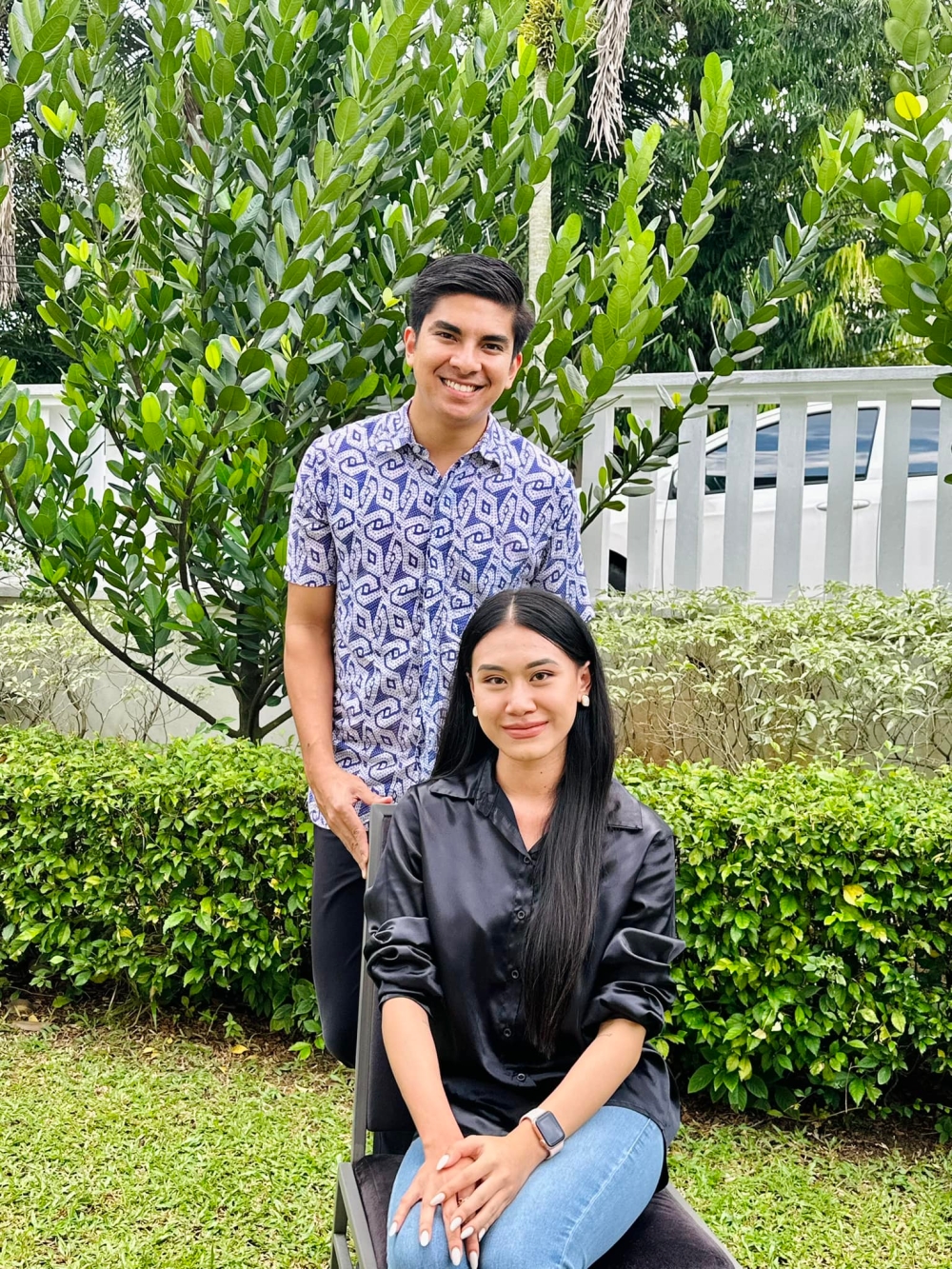 Muar MP Syed Saddiq Abdul Rahman is seen here with Penang-born woman Melissa who is still without a Malaysian identity card at age 21. — Picture courtesy of Facebook/ Syed Saddiq Abdul Rahman