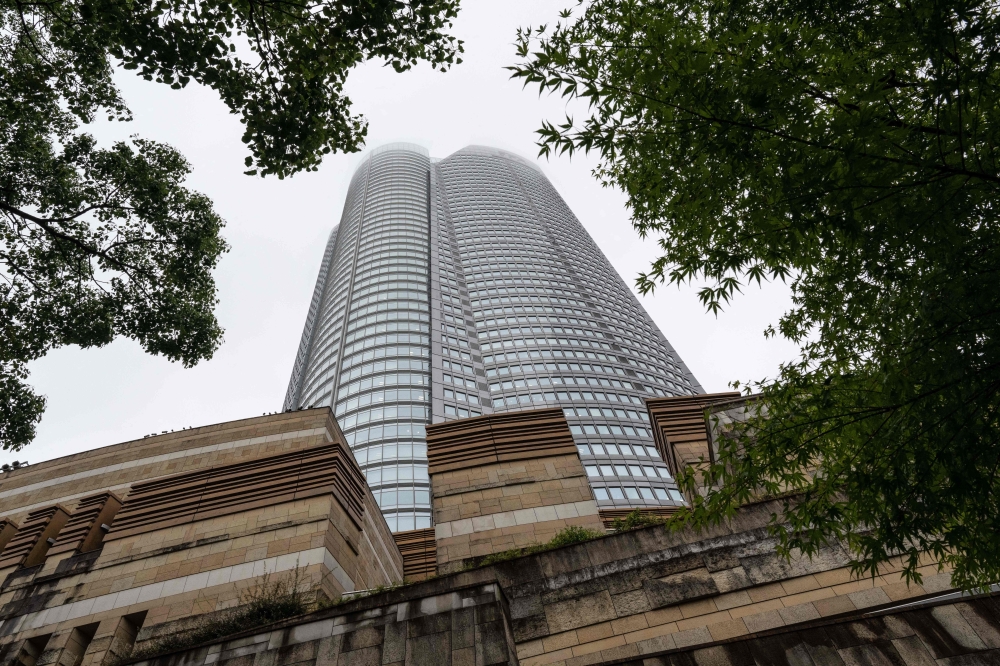 This picture taken on June 12, 2023 shows Roppongi Hills Mori Tower in Tokyo. — AFP pic
