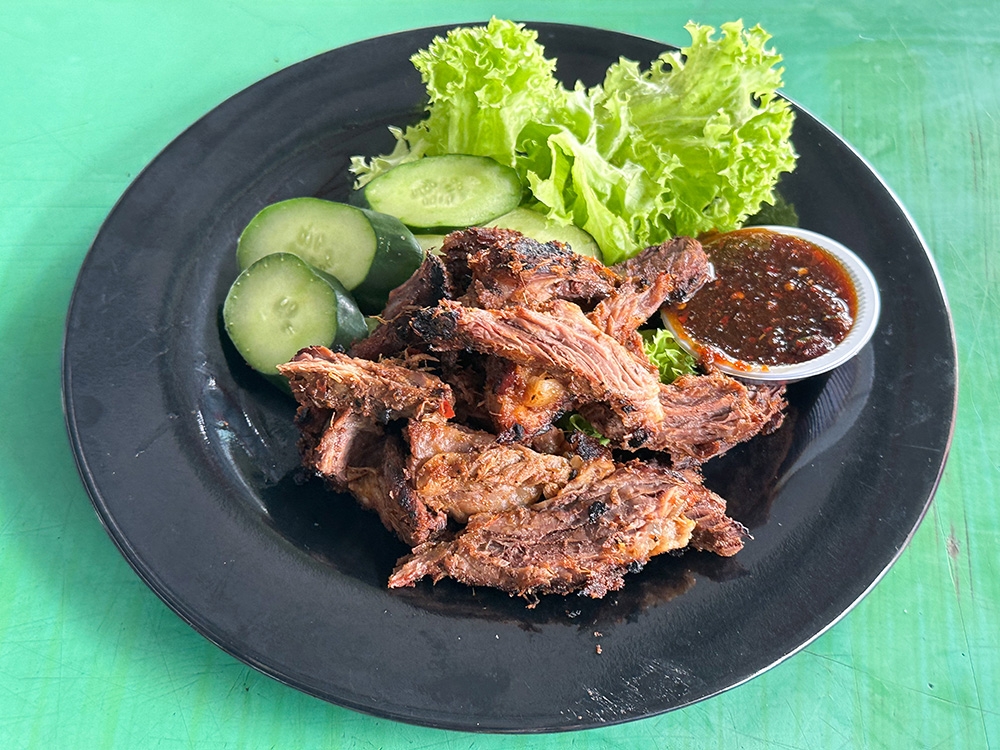 If you prefer just the meats, ditch the rice and focus on the tender grilled meat or Daging Bakaq.