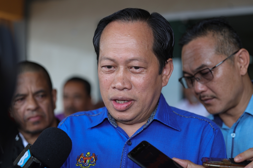 Deputy Finance Minister Datuk Seri Ahmad Maslan said that Sabah’s land area was vast territory and still lacked a lot of basic facilities, so it was understandable that it needs more funding.. — Bernama pic