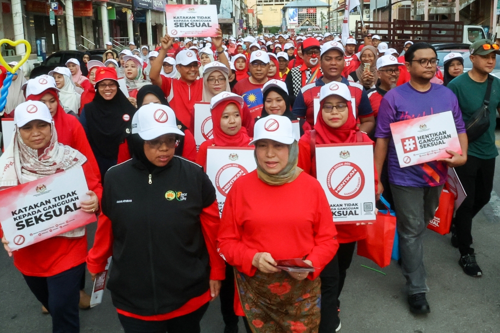 Women, Family, and Community Development Minister Datuk Seri Nancy Shukri at the KPWKM@Anti-Sexual Harassment Advocacy Programme in Kelantan, September 7, 2023. — Bernama pic 