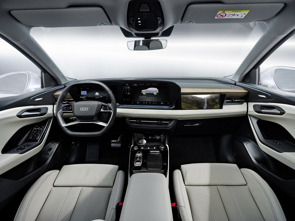 The new Audi Q6 e-tron offers a glimpse of the kind of car interior many motorists will be able to enjoy in the future. ― Picture courtesy of Audi