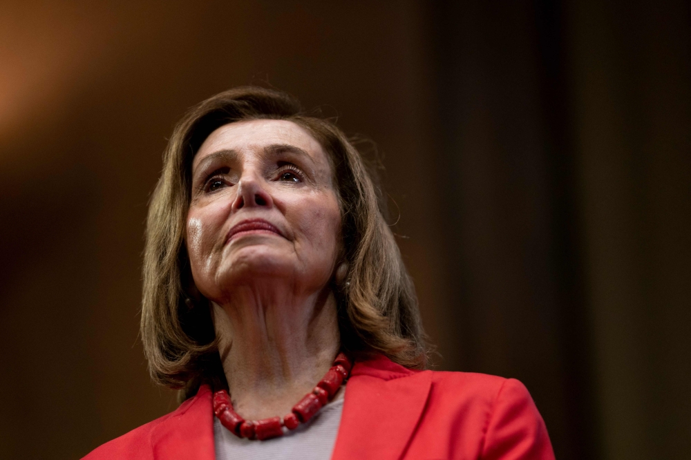 Former US House speaker Nancy Pelosi, one of the most influential — and at 83 years old, longest-serving — Democrats, said Friday she will seek another term as a representative for California in Congress. — AFP pic